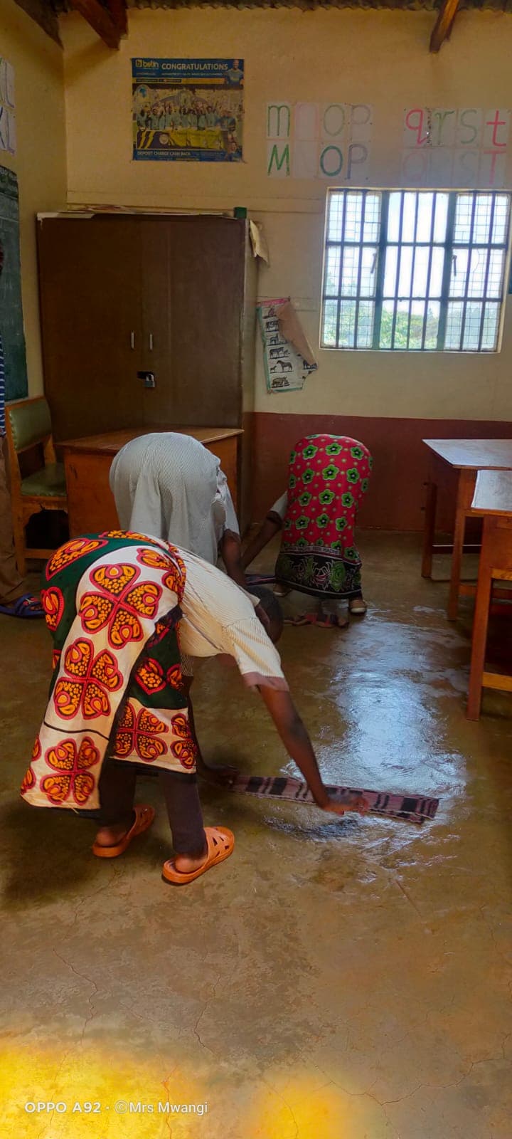 Children learning and growing